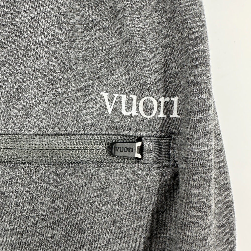 Vuori Sunday Performance Jogger Charcoal Heather Grey Mens Small S Active Pants - Picture 4 of 7